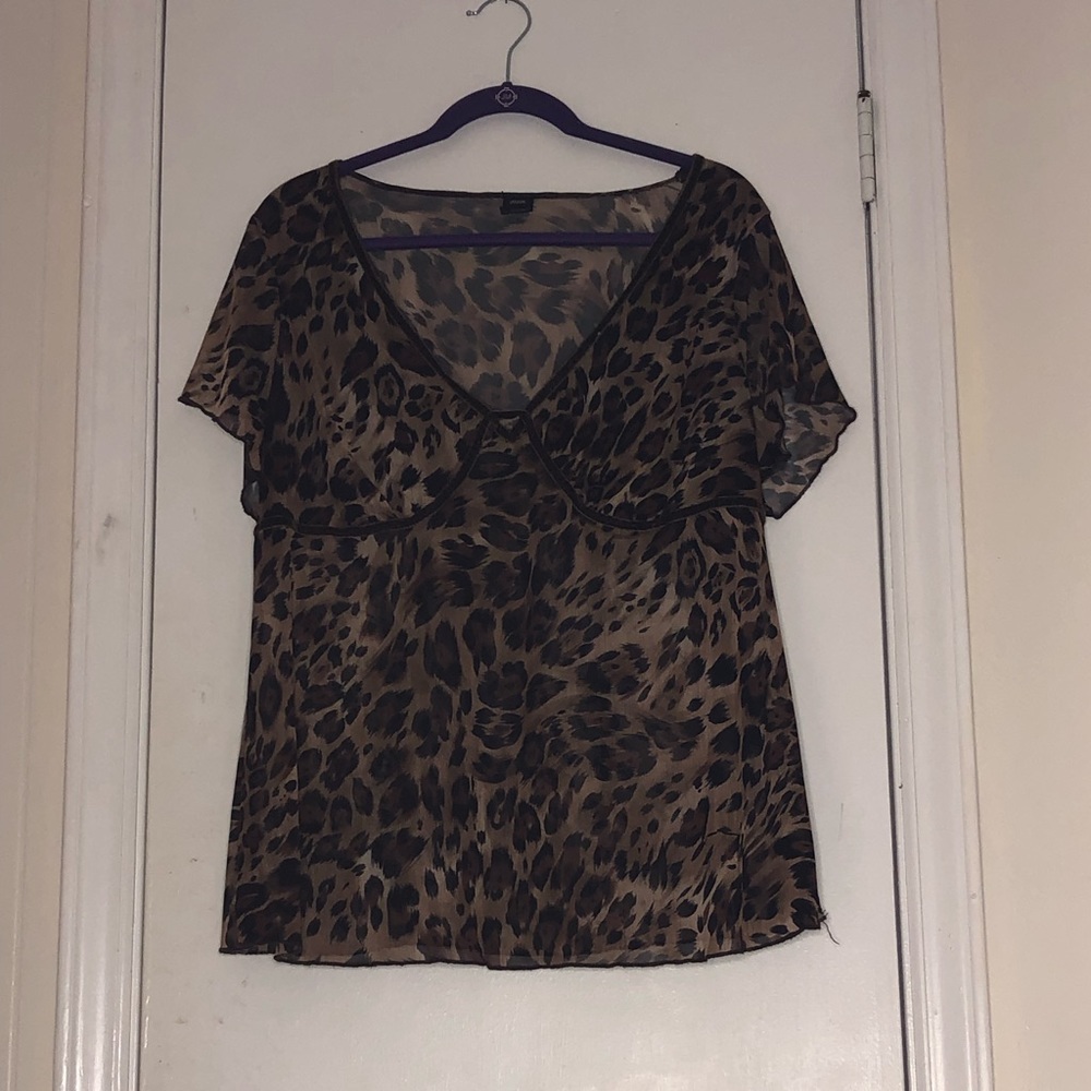 leopard top 2x